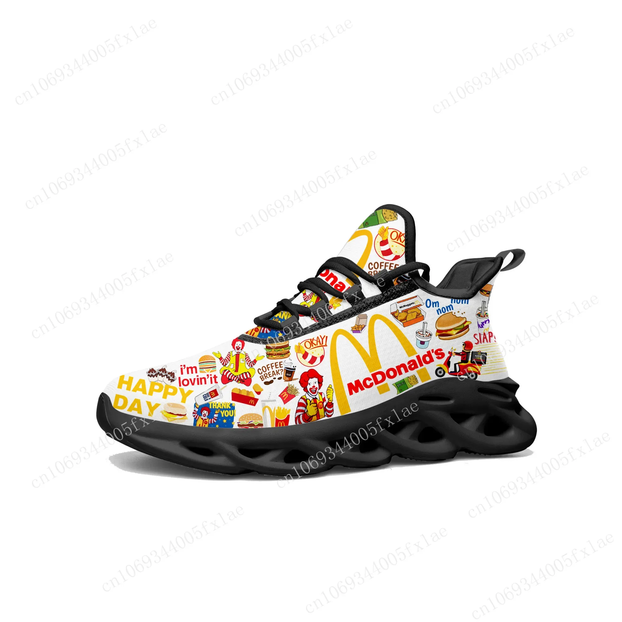 Mc-Donalds кроссовки на плоской подошве мужские и женские спортивные высокого
