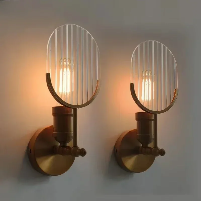 Стеклянная настенная лампа NoEnName_Null E27