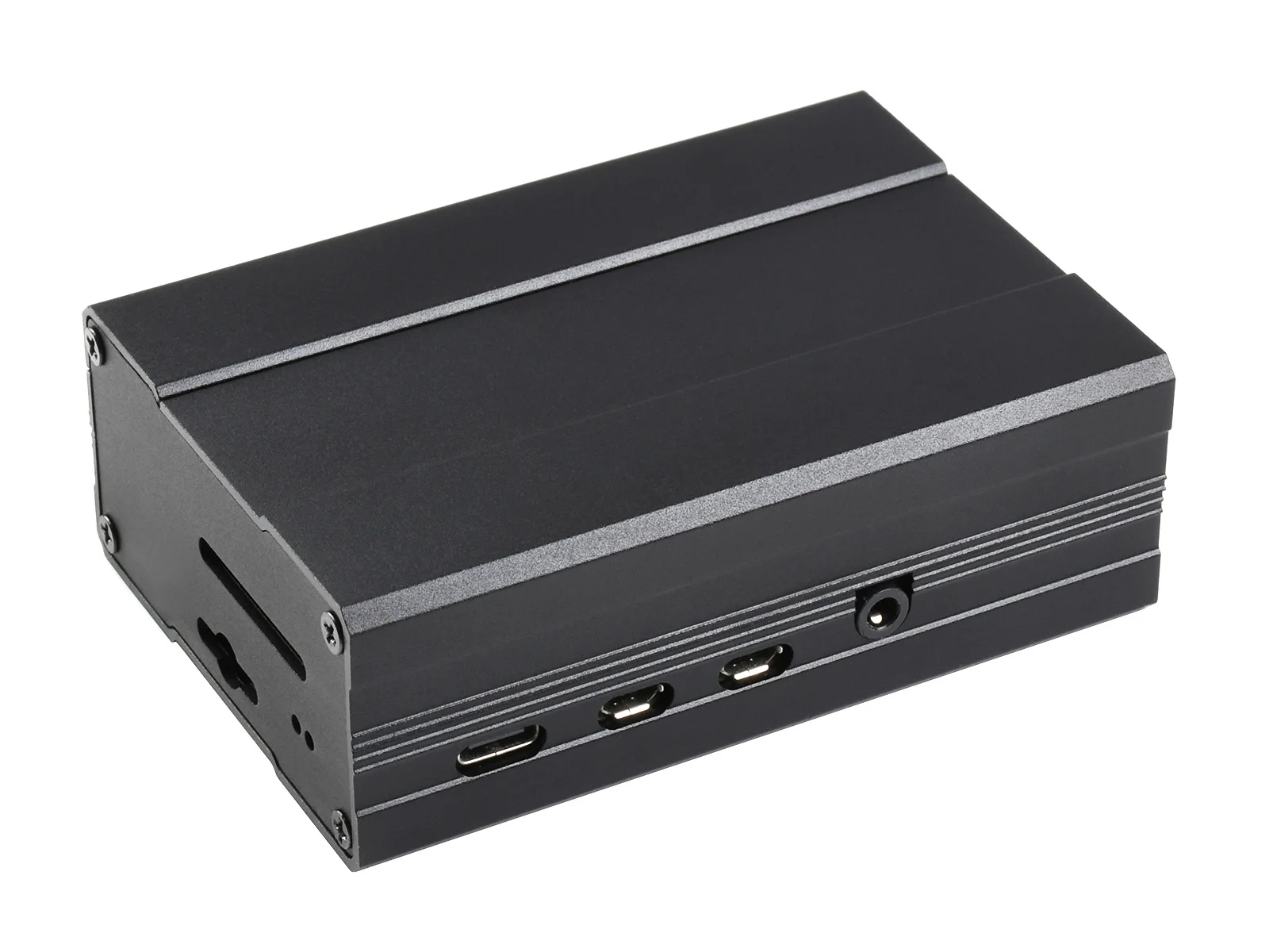 Алюминиевый чехол с фаской для Raspberry Pi 4B отличительное техническое ощущение |