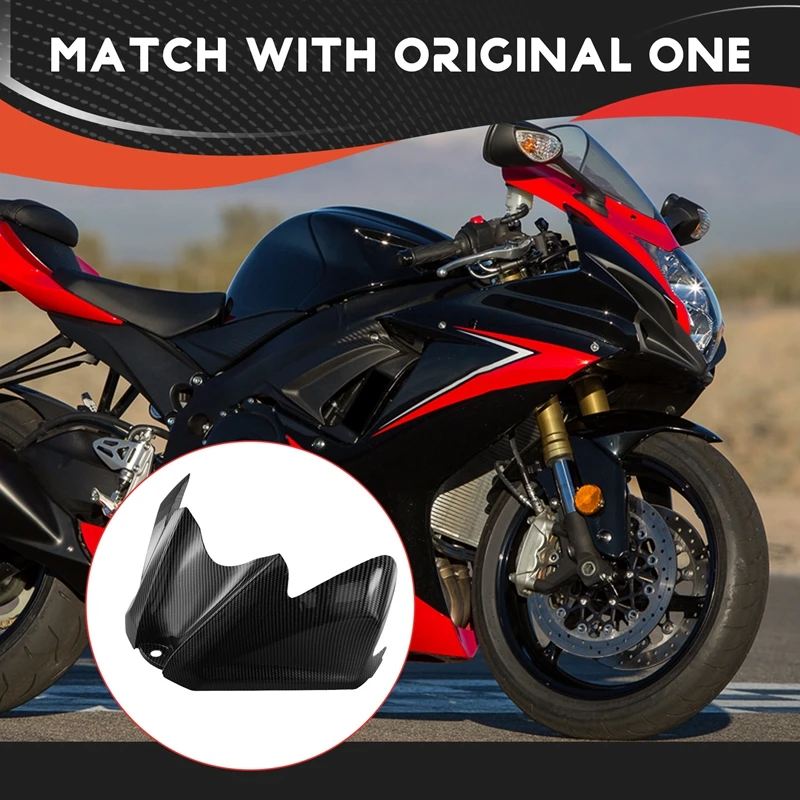Motorcycle Gas Tank Front Cover Air Box Guard Fairing Cowl For SUZUKI GSX-R 600 GSXR 750 2008 2009 2010 K8
