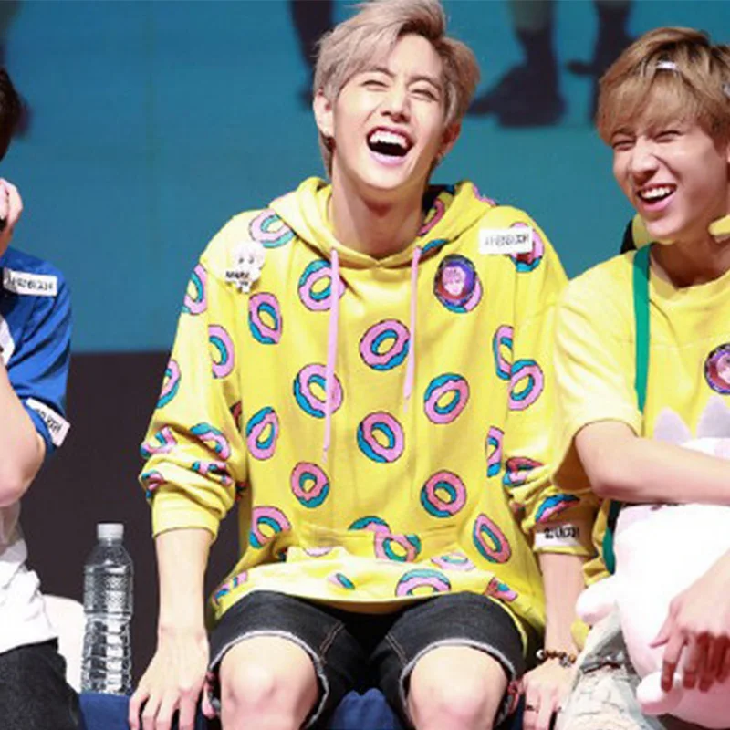 

Новинка, толстовки KPOP Got7 с длинным рукавом и альбомом, одежда для весны и осени, JB JinYoung, Марк Джексон, бэмбам