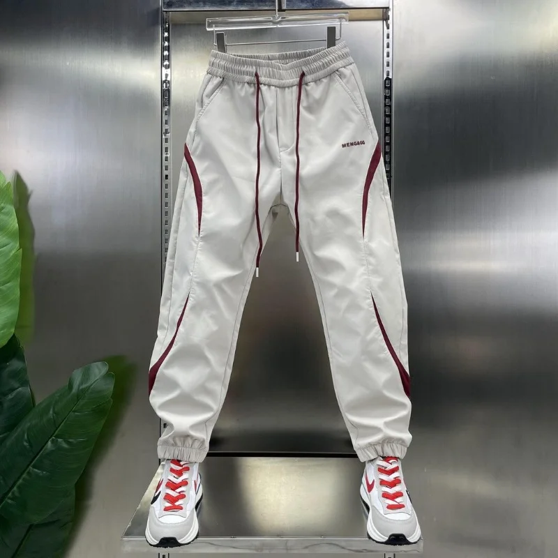 Мужские модные винтажные контрастные цвета уличная одежда спортивные беговые