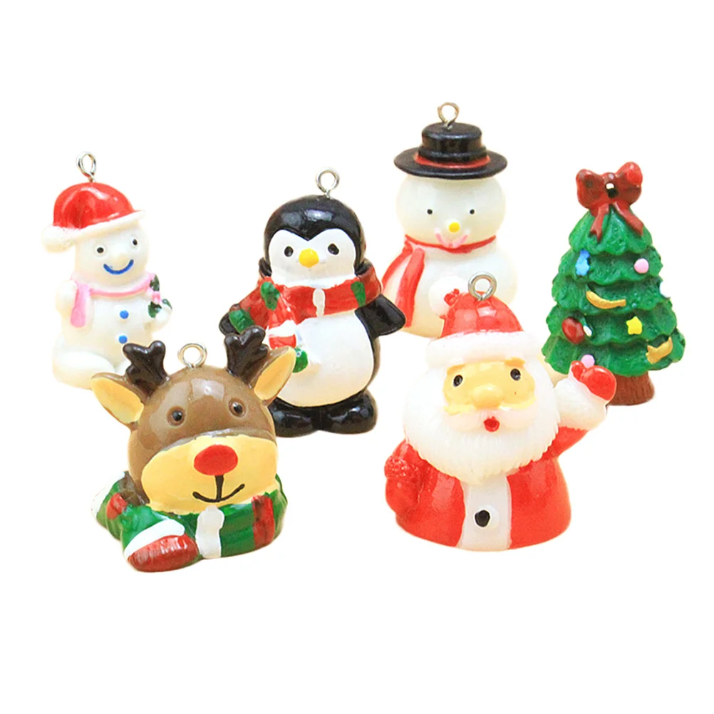 

Christmas Resin Embellishments Charms Flatback Ornament Miniature Crafts Scrapbook Ornaments Buttons Miniatures Decoration Toys