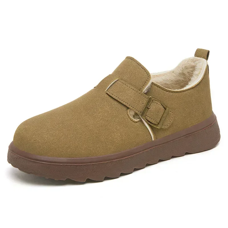 Утолщенная теплая обувь Boken повседневная короткая удобная женская зимняя новая