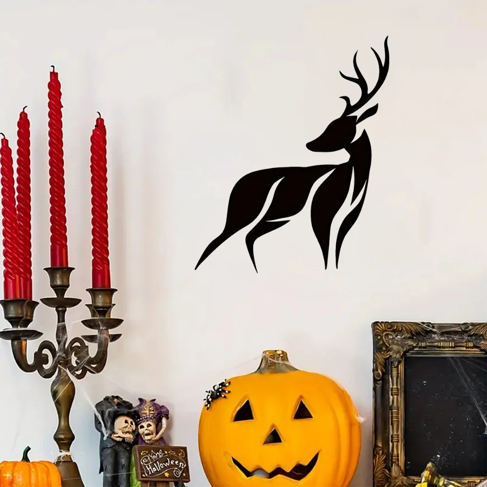 Металлический Декор Для Стен С Оленями Дикая Природа Вдохновленный Домашним