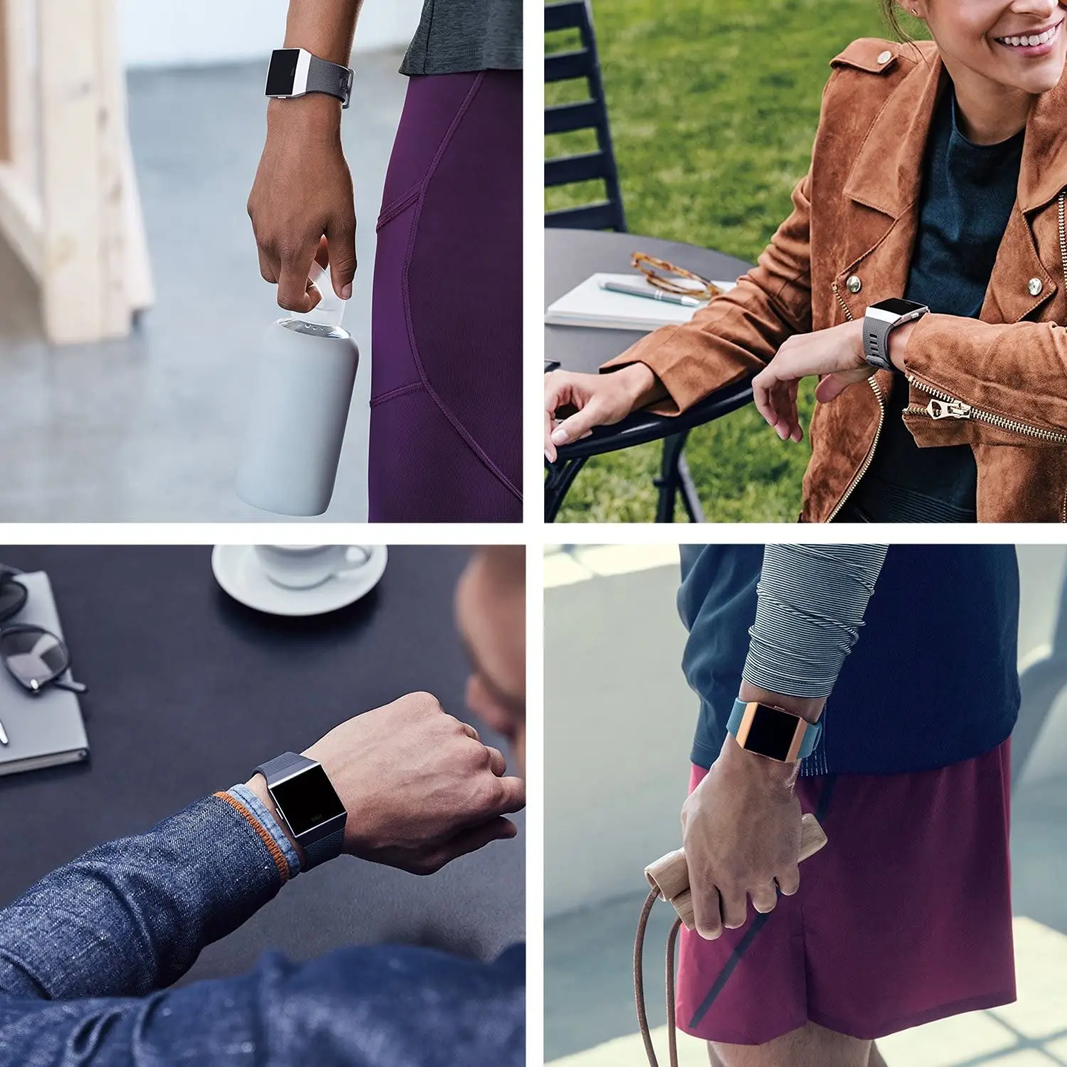YAYUU ремешки совместимые с Fitbit ionic часы сменный спортивный ремешок для умные |