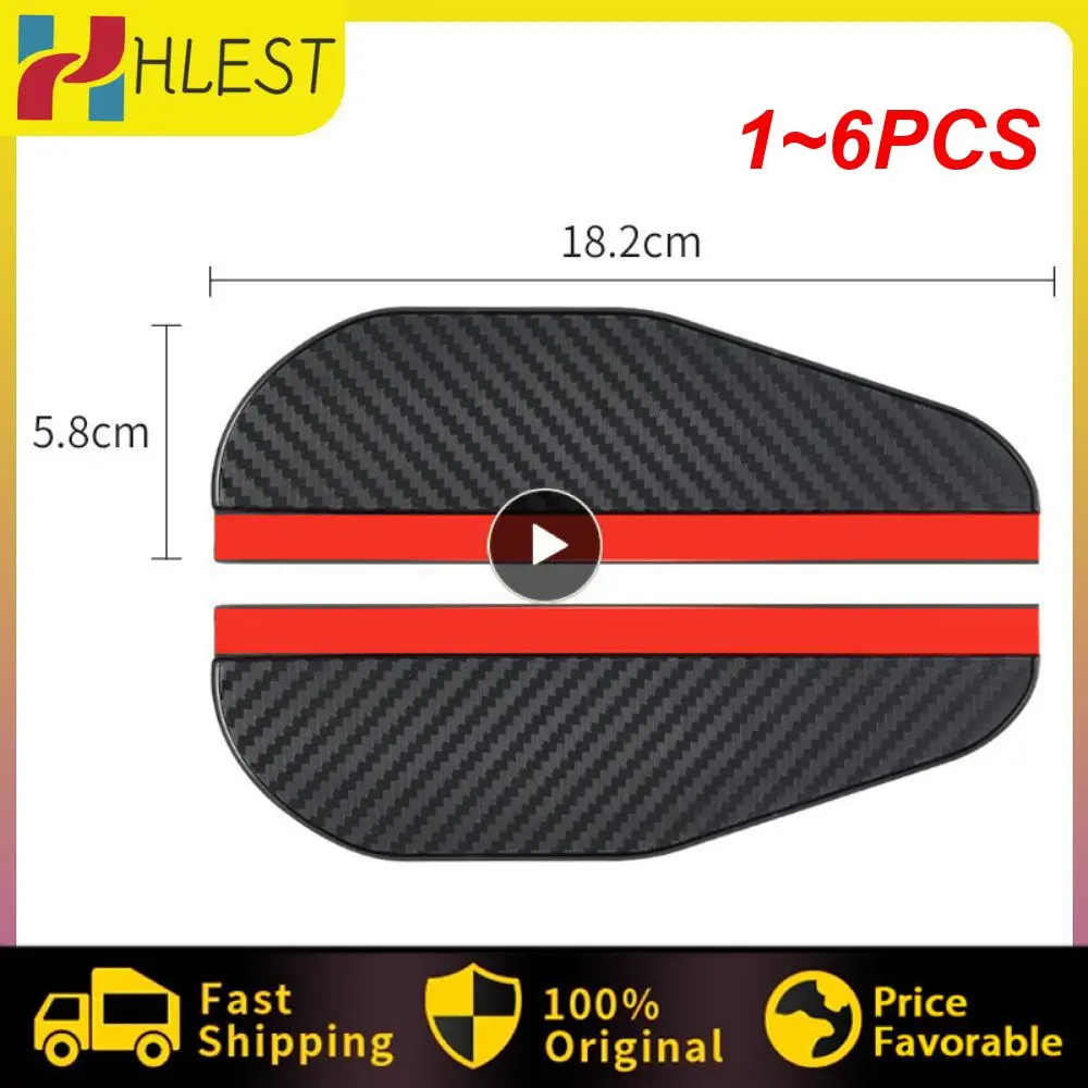 

1 ~ 6 шт. Универсальный Автомобильный боковой дождь для зеркала заднего вида Автомобильный боковой Дождь Защита от снега солнцезащитный козырек Защита от солнца