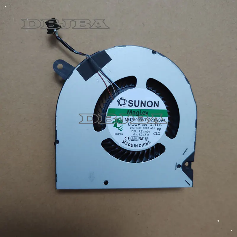 Вентилятор охлаждения ЦП для ноутбука DELL G5 SE 15 5505 дюйма, стандартный вентилятор DC5V А