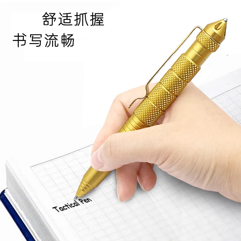 Вольфрамовая стальная головка тактическая ручка для защиты многофункциональная