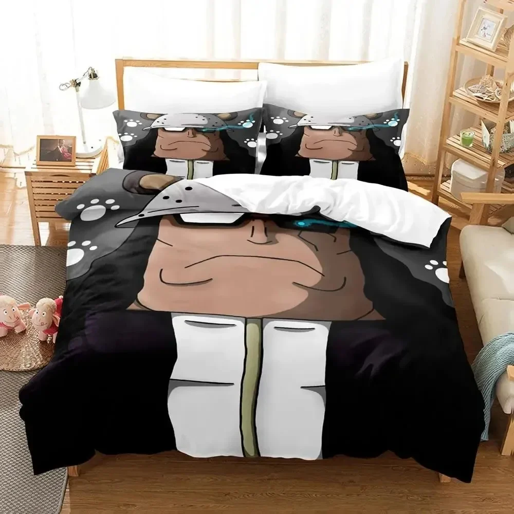 Anime Bartholemew Kuma Bedding Set Duvet Cover Bed Quilt Pillowcase Comforter king Queen Size Boys Adult