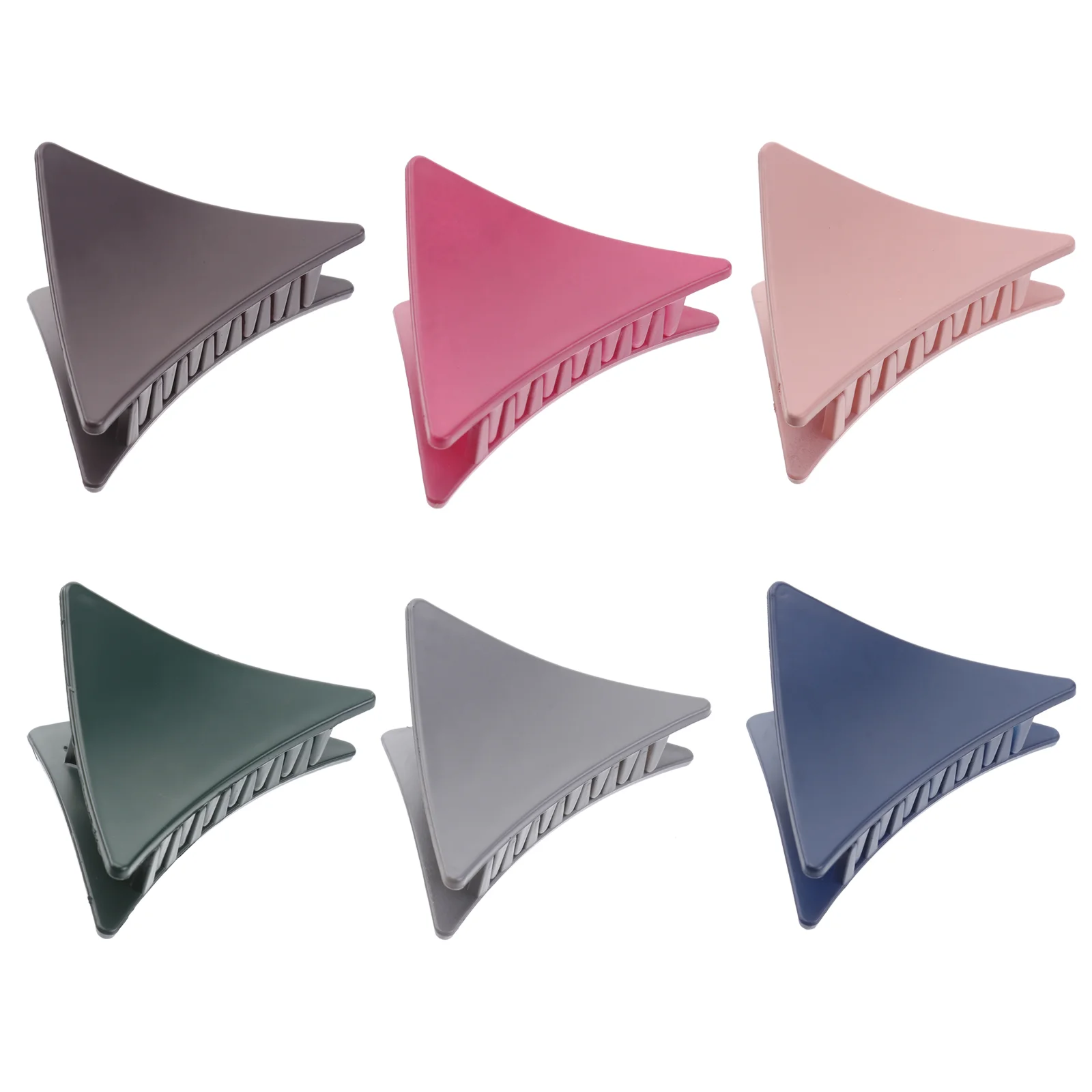 

Triangular Geometry Gripper Hair Claws Adults Headwear Girls Clip Minimalist Headdress Accessories
