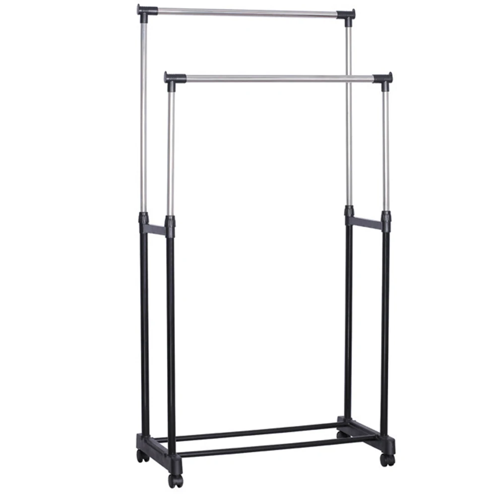 

Home Simple Assembly Double Pole Drying Rack