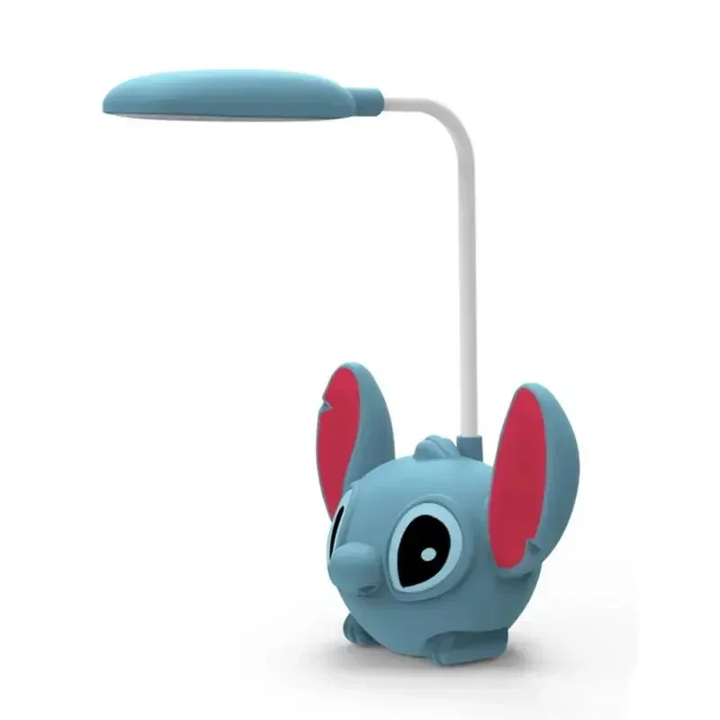 Ночник Disney Stitch милый мультяшный аниме Kawaii не прилипающая настольная лампа