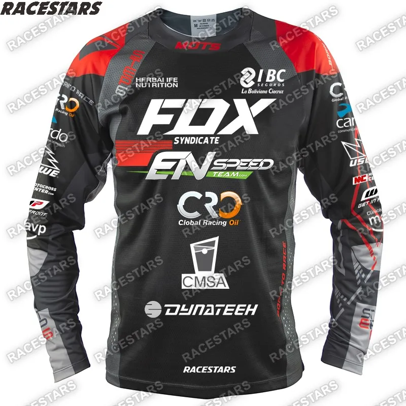 

Enduro 2024 Downhill Mountain Jersey DIrt Bike MTB Long Sleeve Offroad DH Motorcycle Breathable Motocross Sportwear Clothing ATV