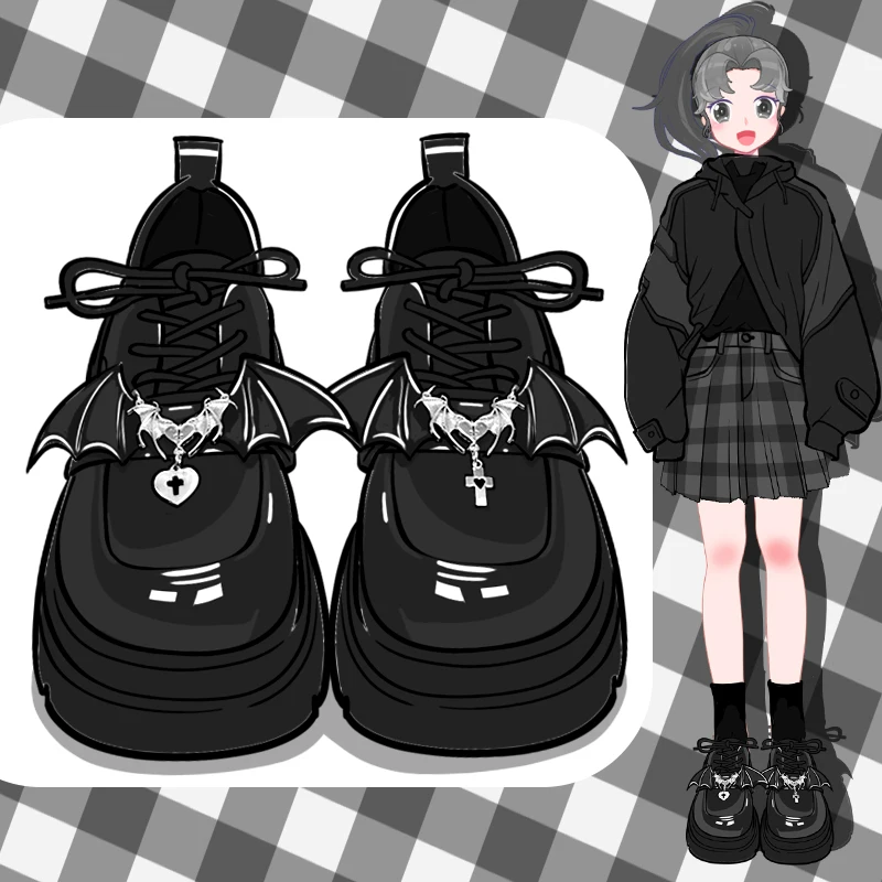 

Amy and Michael трендовые дизайнерские туфли, милая униформа для девушек, массивные туфли принцессы, женские черные туфли-лодочки на платформе