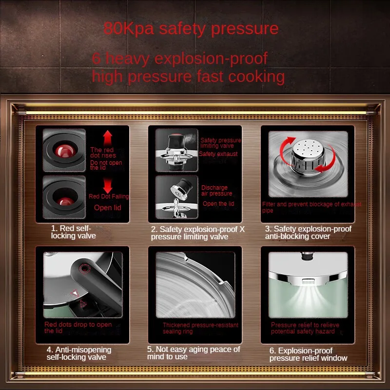 Высококачественная скороварка из нержавеющей стали для газовых или