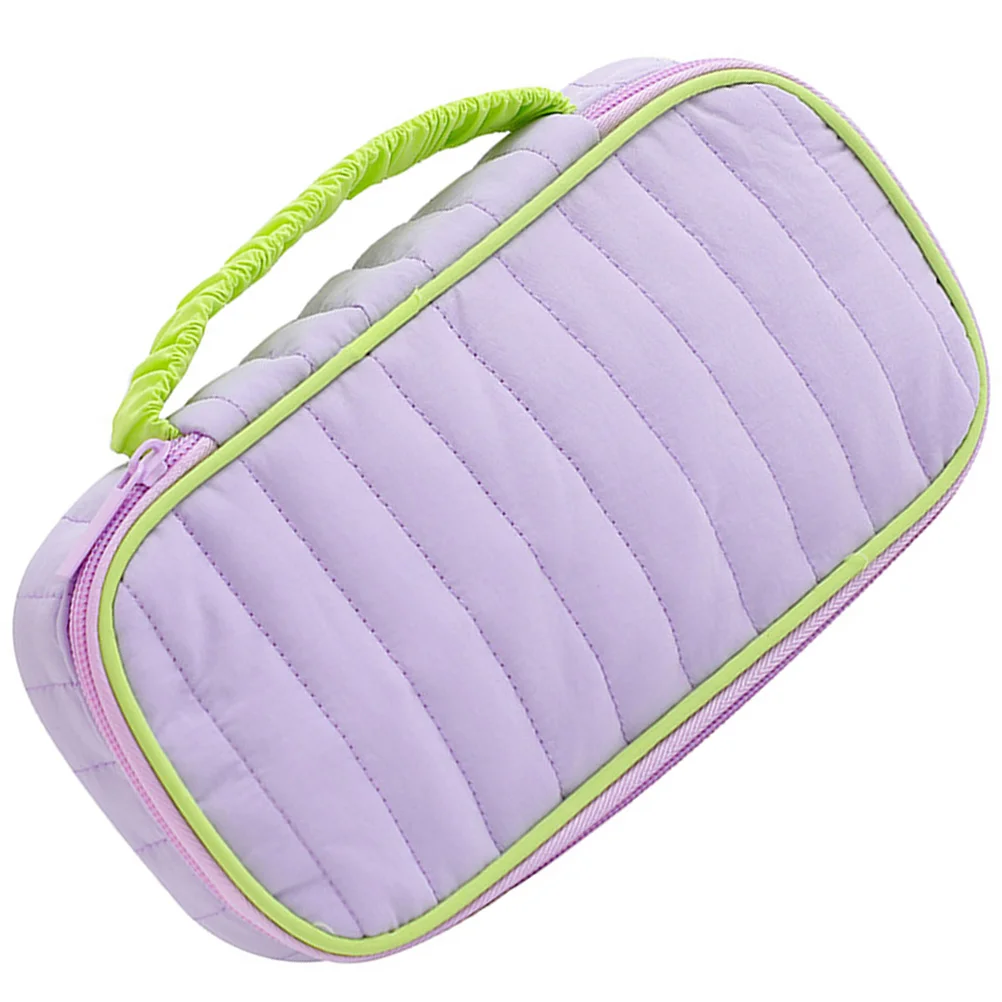 

Bag Pen Makeup Box Canvas Holder Casepouch Zipperportablecompact Colored Large Supply Marker Painting Color Kidsstorage School