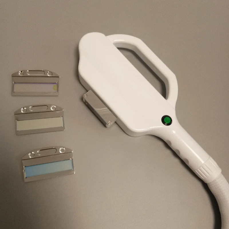 Ручка для удаления волос IPL элегантная ручка сапфировый фильтр yag лазер