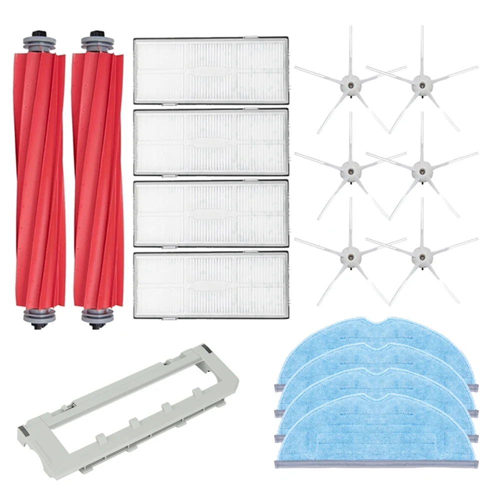 

Mop Cloth Mop Main Brush Cover Hepa Filter for Xiaomi Roborock S7 S70 S75 S7 Max S7 MaxV T7S Robot Accessorie,2