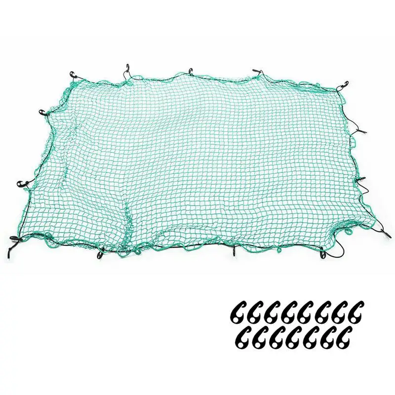 

Truck Bed Mesh Net Mesh Cargo Net Strong Heavy Cargo Net Pickup Truck Trailer Dumpster Extend Mesh Covers Roof Luggage Nets