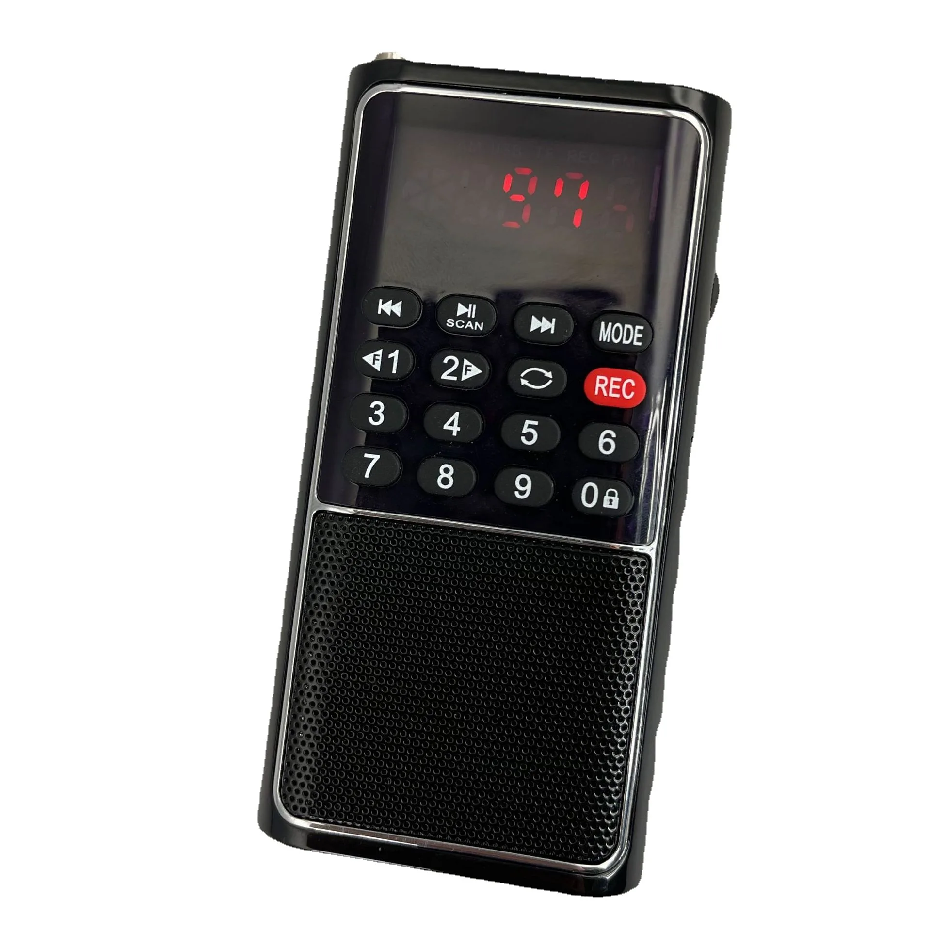 L-338 портативный мини карманный цифровой Автосканер FM-радио сканер с диктофоном MP3