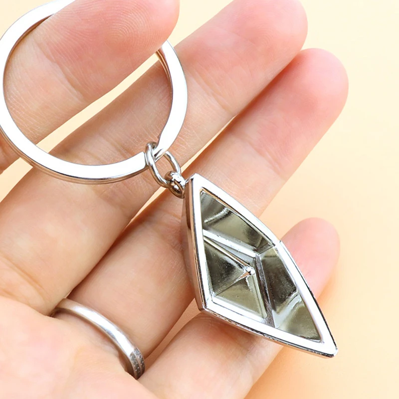 

New Sailing Paper Boat Lovely Keychain Metal Alloy Boat Key Chains Key Rings Lucky Gift for Sailor Men Women Charms Pendant