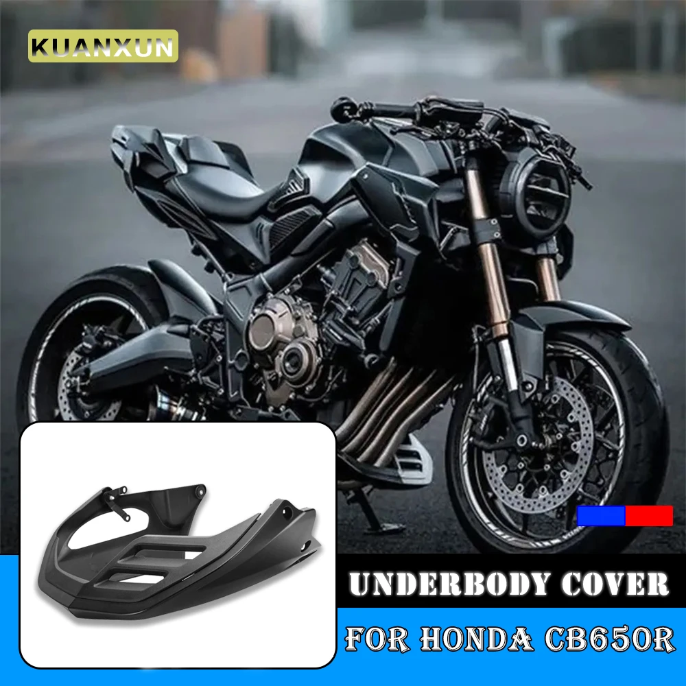 Фото Защитная панель для мотоцикла CB650R 2019-2025, нижняя часть двигателя, нижняя часть защитной панели для HONDA CBR 650 №1