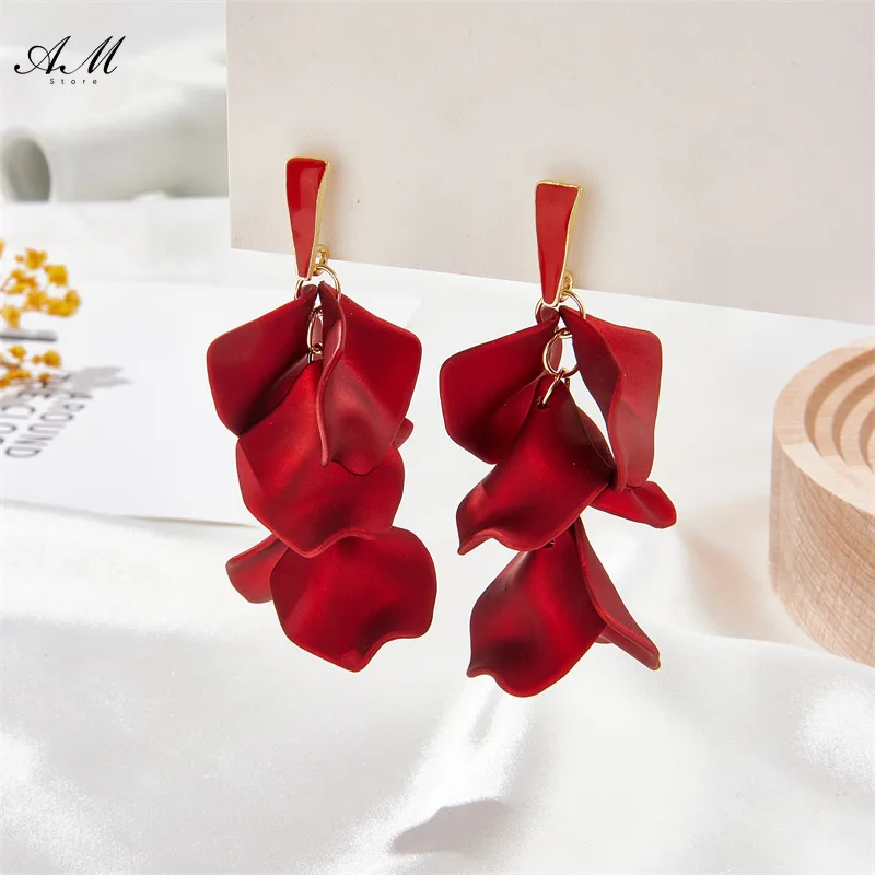 Женские висячие серьги-подвески