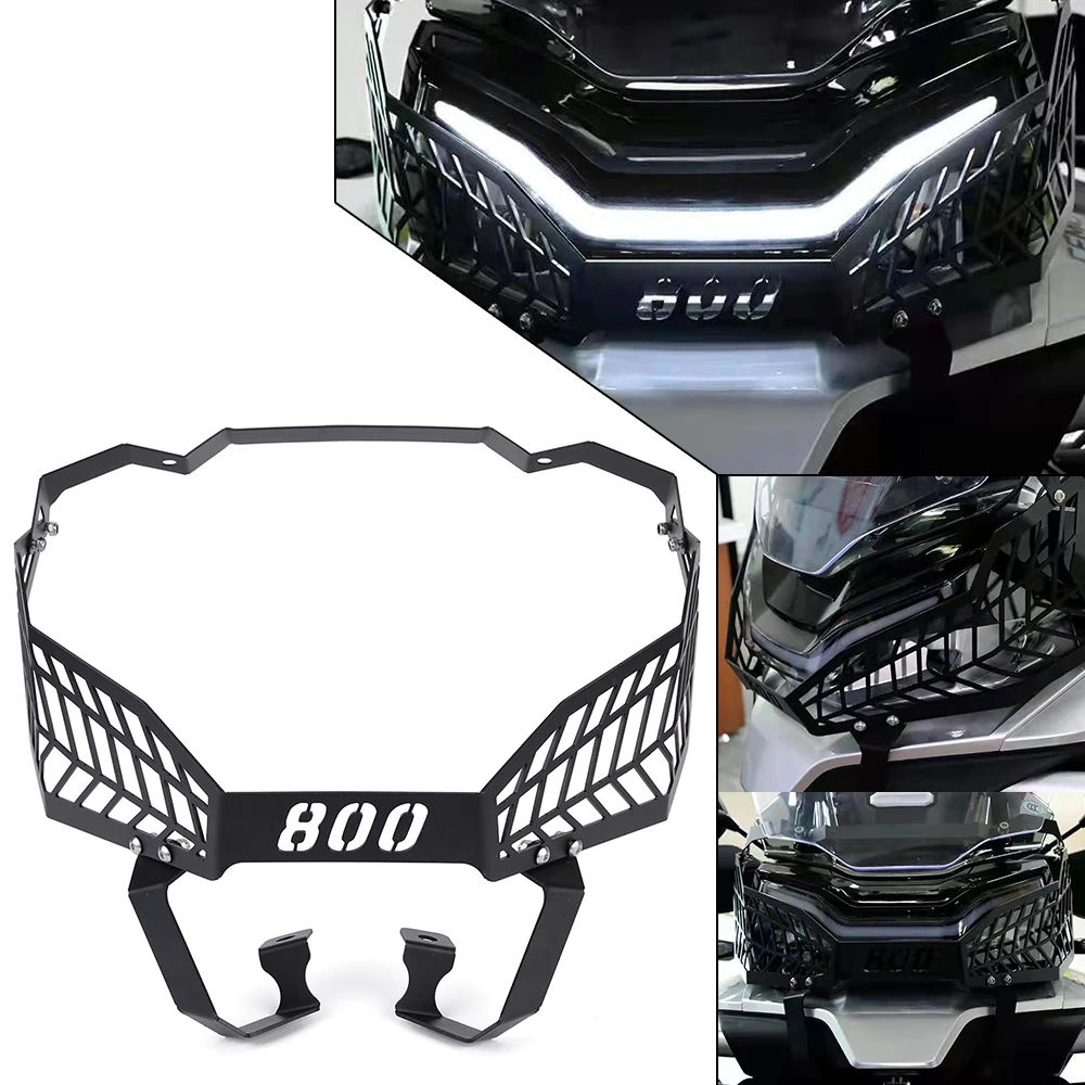 For CFMOTO CF Moto 800MT 800 MT MT800 2021 2022 Motorcycle Accessories Headlight Protector Grille Guard Cover