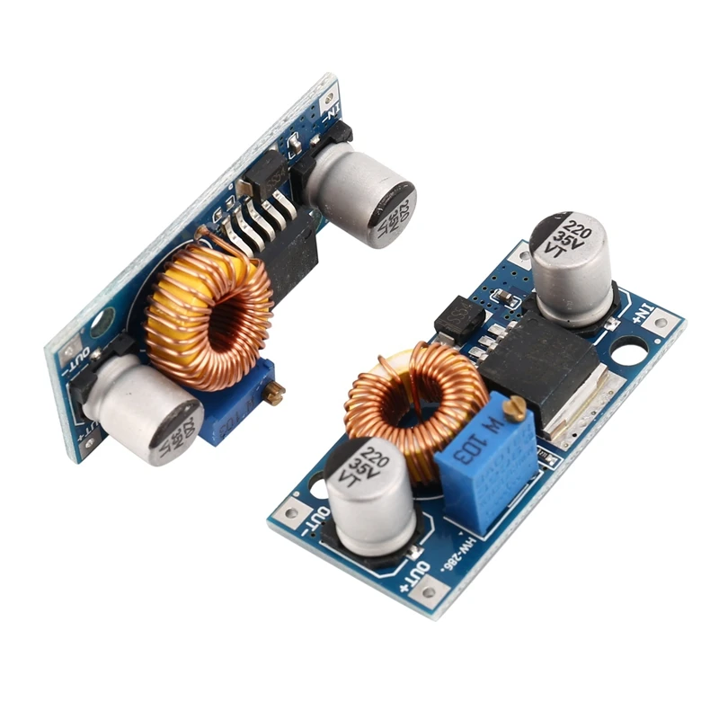 Регулируемый понижающий блок питания XL4015 5A для зарядки литиевой батареи