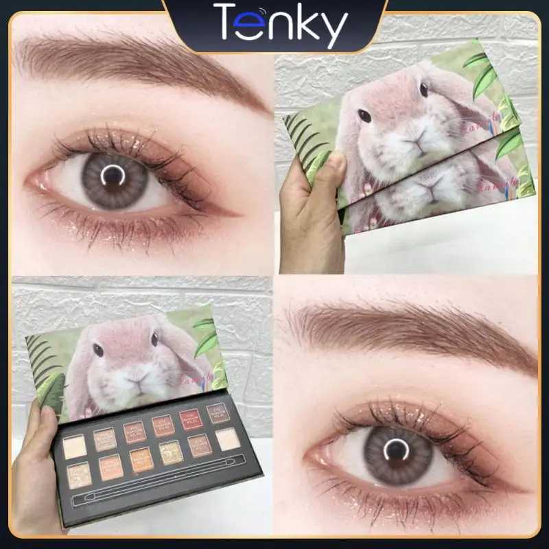 

LAMEILA, тени для век в виде животных, Двенадцать цветов