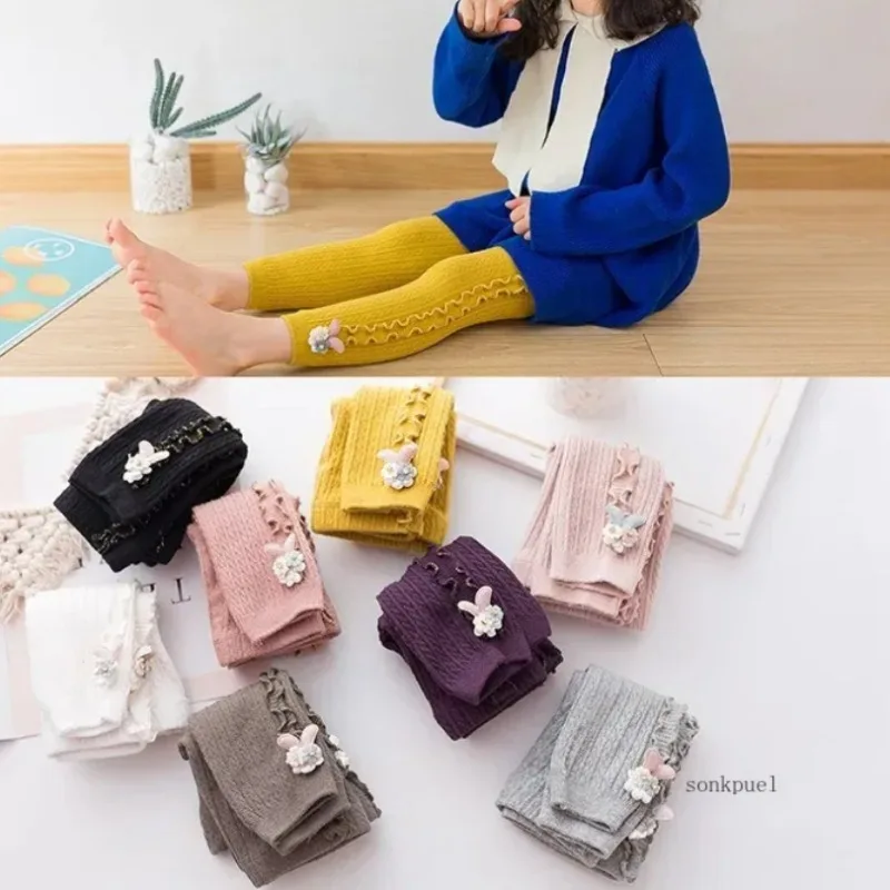 Детские леггинсы Sonkpuel Новое поступление 2024 колготки из хлопкового материала с