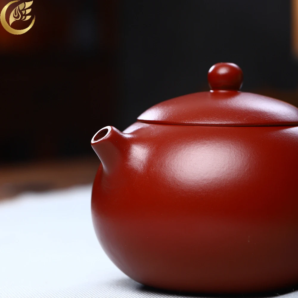 Исин Фиолетовые глиняные чайники Аутентичный чайник Dahongpao Xishi с шариковым