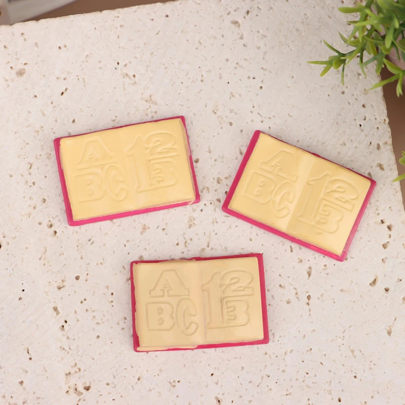 

1PCS Dollhouse Miniature Resin Books Model DIY Furniture Decor Accessories Toys