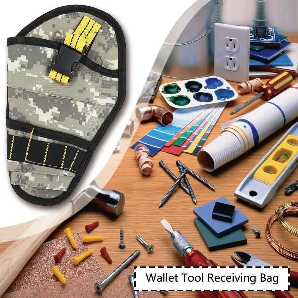 

Камуфляжная сумка для хранения инструментов из полиэстера, сумка-Органайзер, поясная сумка, приемные гаечные ключи, плоскогубцы, ленты для ...