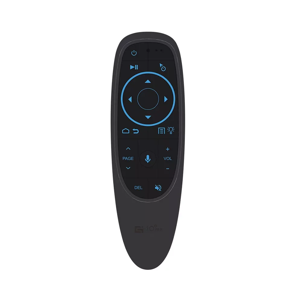 

G10S Pro Google Voice Air Mouse Remote Control BT5.0 2.4G Wireless Microphone Gyroscope For Android Tv Box H96 MAX PC Projector