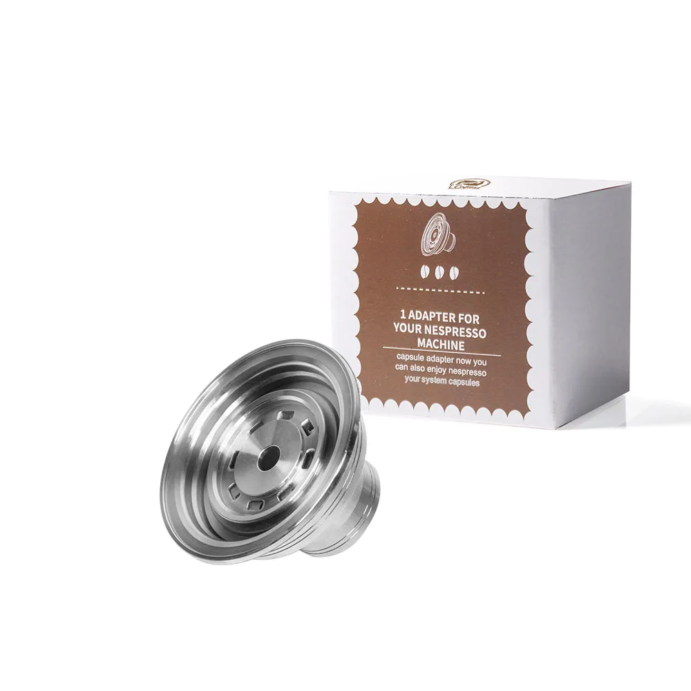 

Многоразовый адаптер для капсул Nespresso i Cafilas из нержавеющей стали