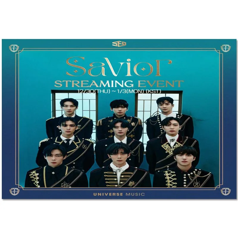 Новое поступление Холщовый постер KPOP SF9 индивидуальная печать модный плакат для