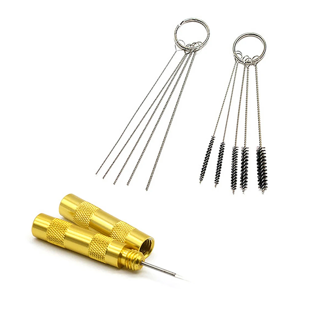 

Airbrush Spray Cleaning Kit Needles Brush Washing Tools Attachment