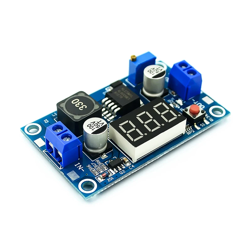 

XL6009 DC DC 4A Boost Converter Step Up Adjustable Power Supply Module 4.5-32V to 5-52V Step-up Boost Module with LED display