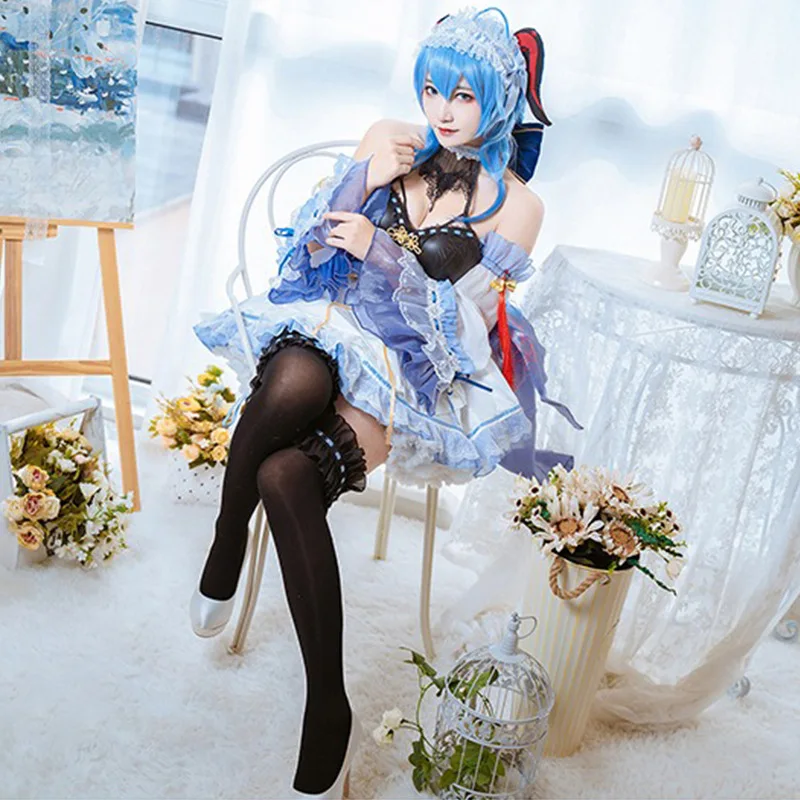 

Game Genshin Impact Cosplay Halloween Kanu Genshin Impact Ganyu Cosplay Girls Party Halloween Costumes For Women