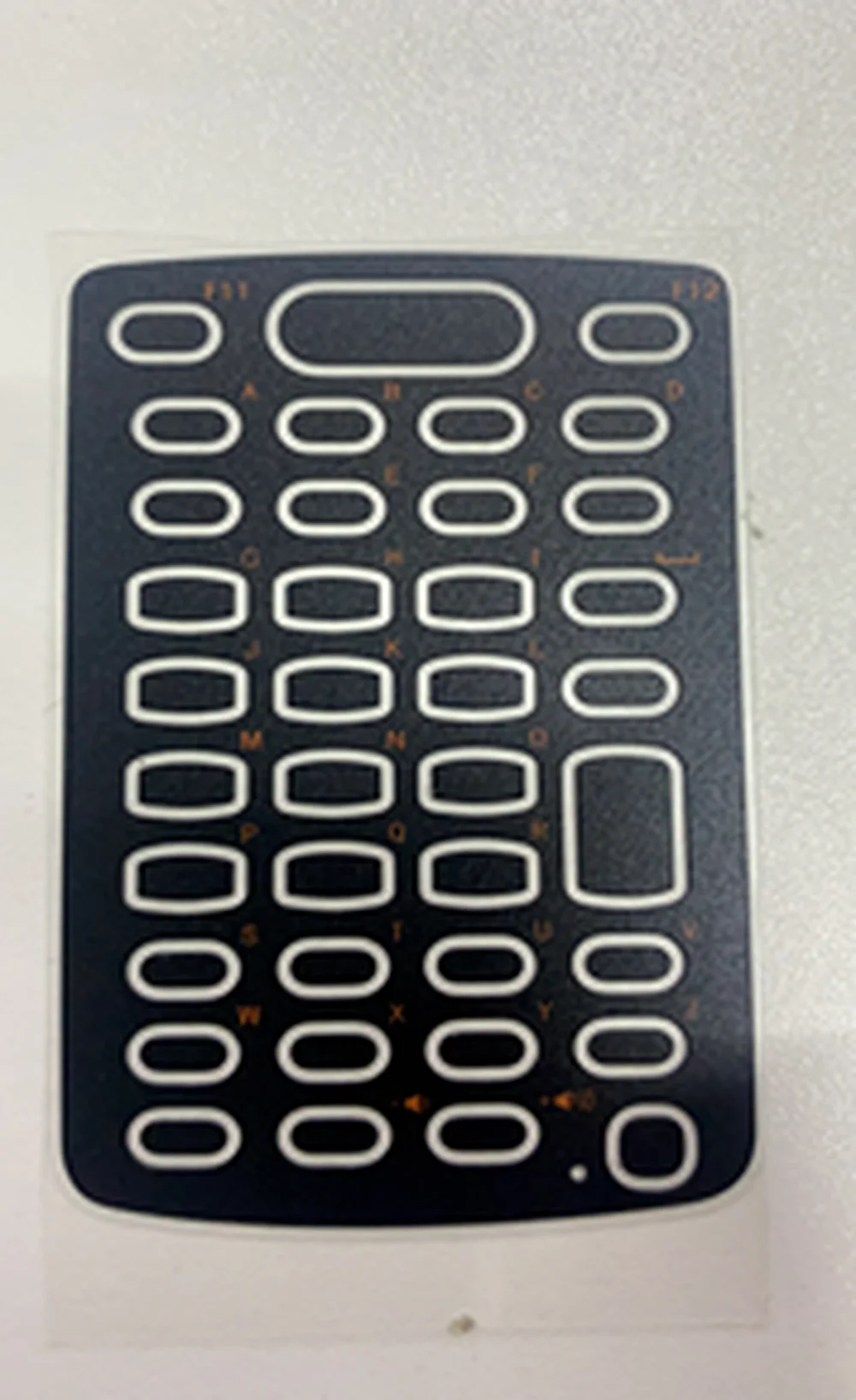Substituição da Sobreposição do Teclado 38-key para Zebra Mc3300 Brandnew Peças