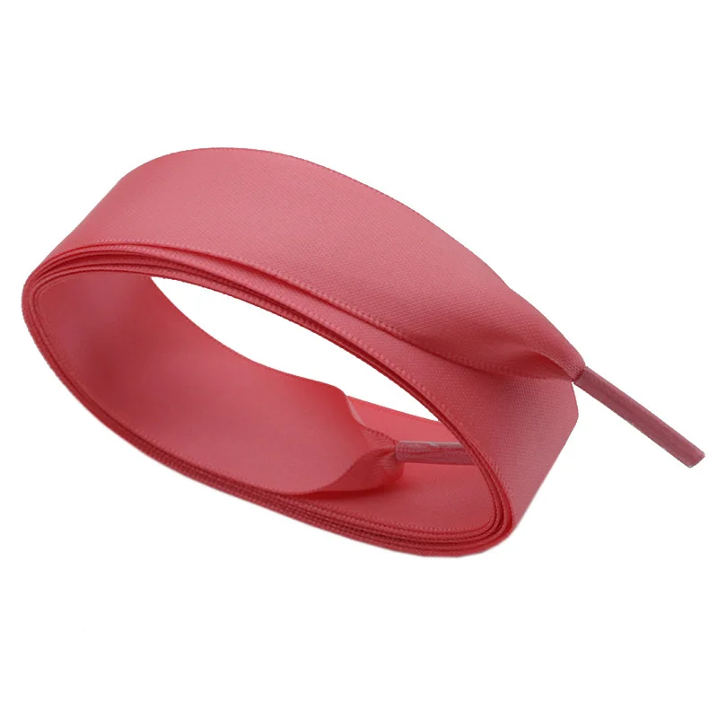 22MM Extra Wide Ribbon 60-180cm Laces With Golden Metal Tips For Laces 10 Pairs Cap Code Zapatillas Mujer Bulk Order Wholesale