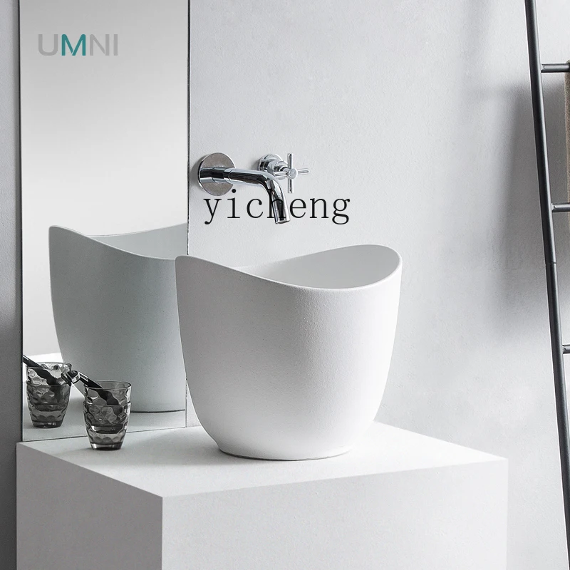 

XL Table Basin Wash Basin Washbasin Pool Hotel Ceramic Basin Balcony
