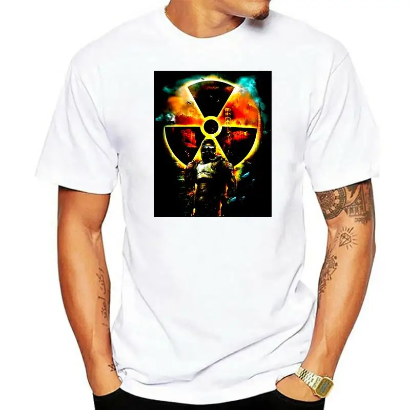 

O-Neck Stylishized New Man'S 3D Print Cool Game Stalker T Shirts Awesome 100% Cotton Over Size Fashion Tee Shirt Tops