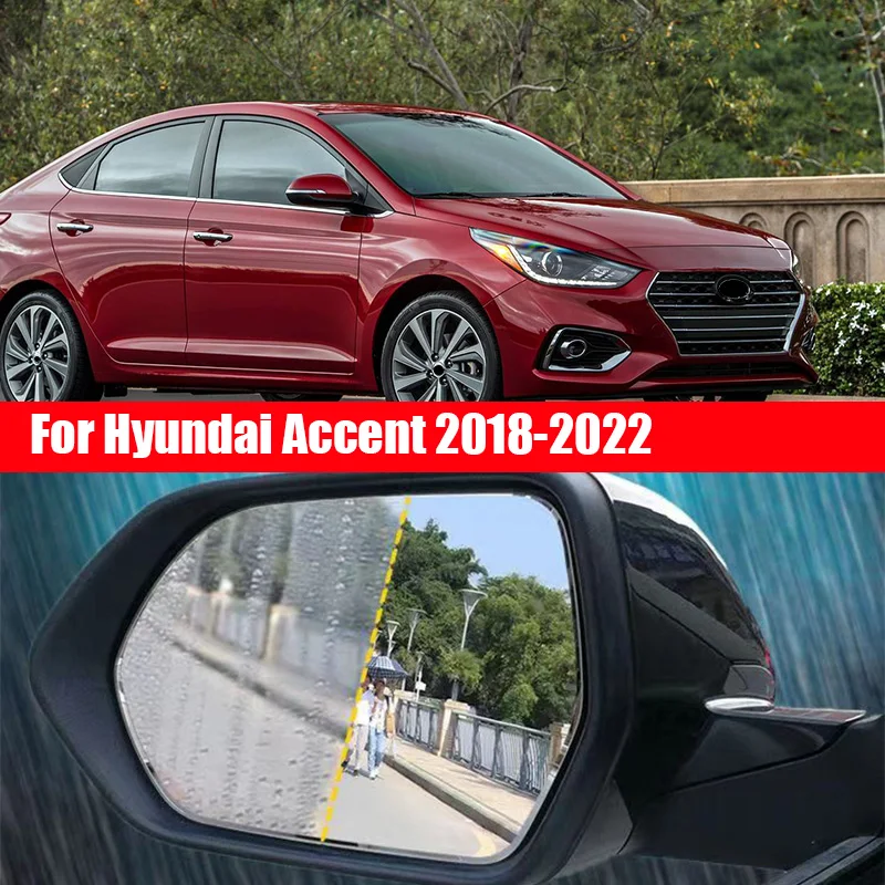 

for Hyundai Accent 2018 2019 2020 2021 2022 Rear Mirror Rainproof Film Protective Waterproof Car Film