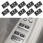 Универсальные Декоративные наклейки с логотипом Автомобиля Ssangyong Actyon Rexton, Korando Rodius Kyron Tivoli Musso XLV Stavic, 10 шт.