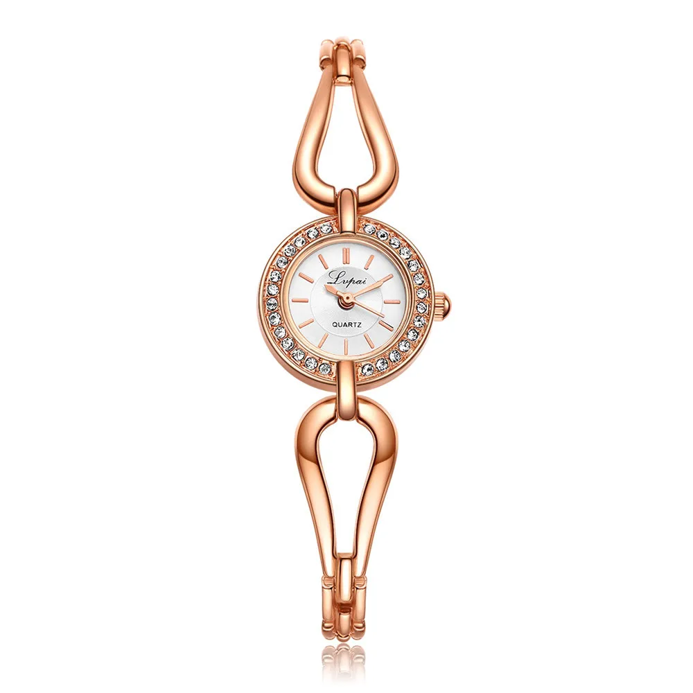 

A1825 Watches Women Relogio Feminino Fashion Bracelet Quartz Wrist Crystal Watches