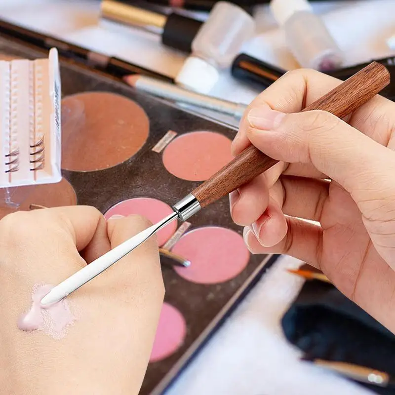 

Stainless Steel Nail Art Palette Mixing Stick Nail Glue Makeup Stirring Rod Nail Polish Mixing Tools Nail Art Accessories