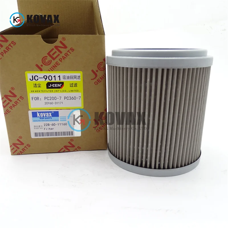 22B-60-11160 Гидравлический масляный фильтр для фото детали экскаватора двигателя